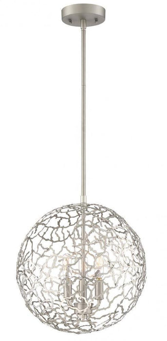 Zeev Lighting Helios 3 Light Down Pendant Model: P30038/3/SG