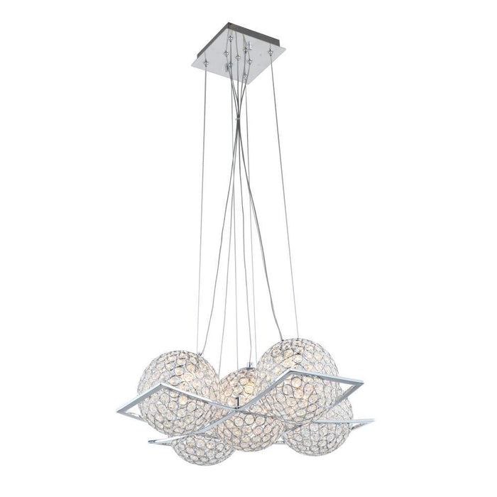 Zeev Lighting Kent 5 Light Down Chandelier Model: CD10083/5/CH