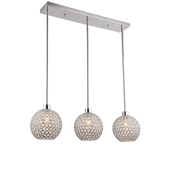 Zeev Lighting Kent 4 Light Multi Light Pendant Model: P30067/3/CH