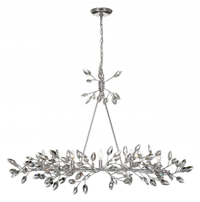 Zeev Lighting Misthaven 5 Light Candle Chandelier Model: CD10102/5/SL-AGP/CC