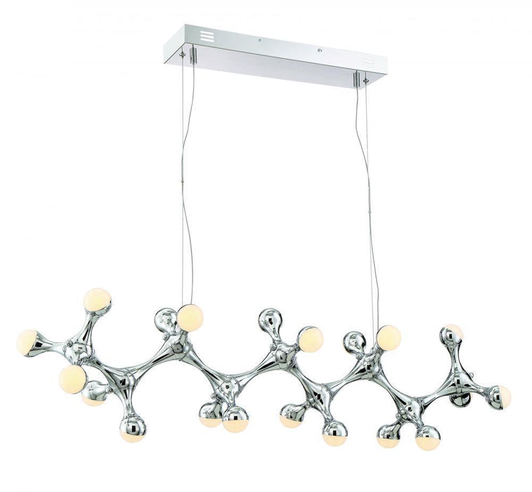 Zeev Lighting Molecule 1 Light Chandelier Model: CD10190/LED/CH