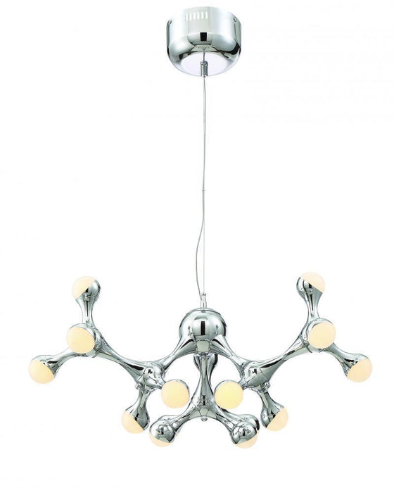 Zeev Lighting Molecule 1 Light Chandelier Model: CD10196/LED/CH