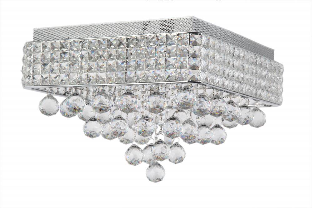 Zeev Lighting Palatial 6 Light Flush Mount Model: FM60017/6/CH