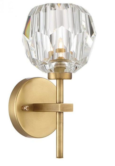 Zeev Lighting Parisian 1 Light Wall Sconce Model: WS70032/1/AGB