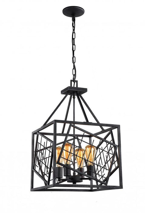 Zeev Lighting Plexus 1 Light Multi Light Pendant Model: P30074/4/RI