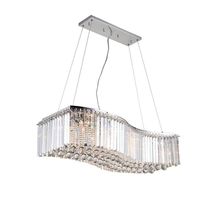 Zeev Lighting Quentin 12 Light Down Chandelier Model: CD10134/12/CH