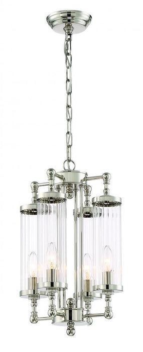 Zeev Lighting Regis 1 Light Candle Pendant Model: P30071/4/PN