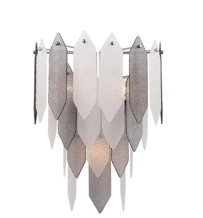 Zeev Lighting Stratus 3 Light Wall Sconce Model: WS70012/3/CH-ABF