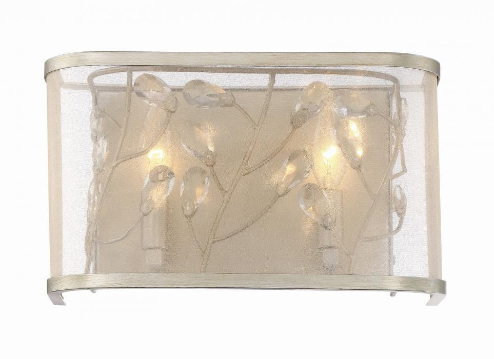 Zeev Lighting Vine 2 Light Wall Sconce Model: WS70026/2/BNS