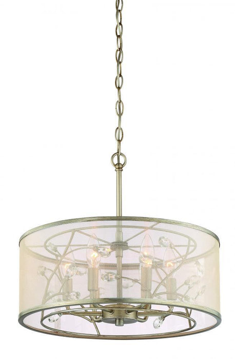 Zeev Lighting Vine 6 Light Pendant Model: P30082/6/BNS